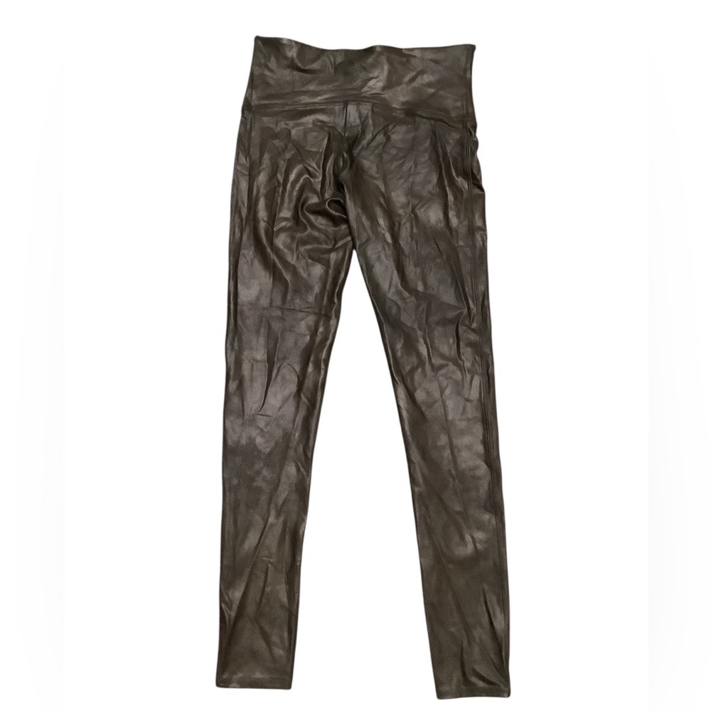 Spanks shape wear High-Waisted brown Shiny Leggings - Picture 3 of 3